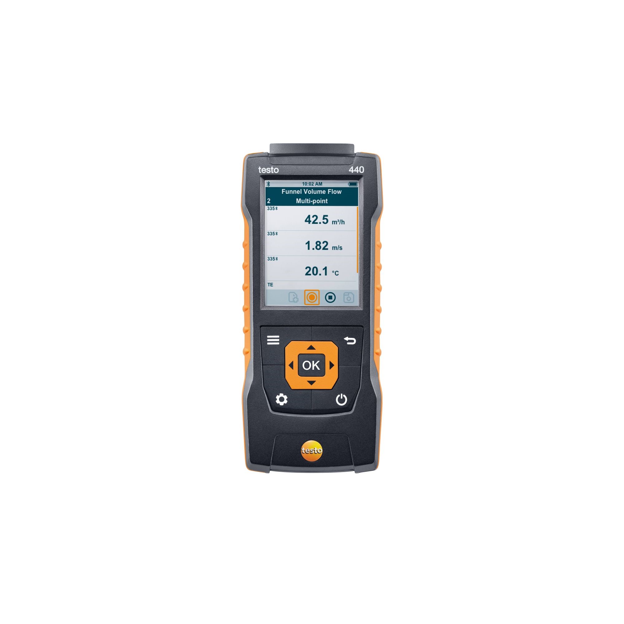 Testo 440 - Air velocity and IAQ measuring instrument